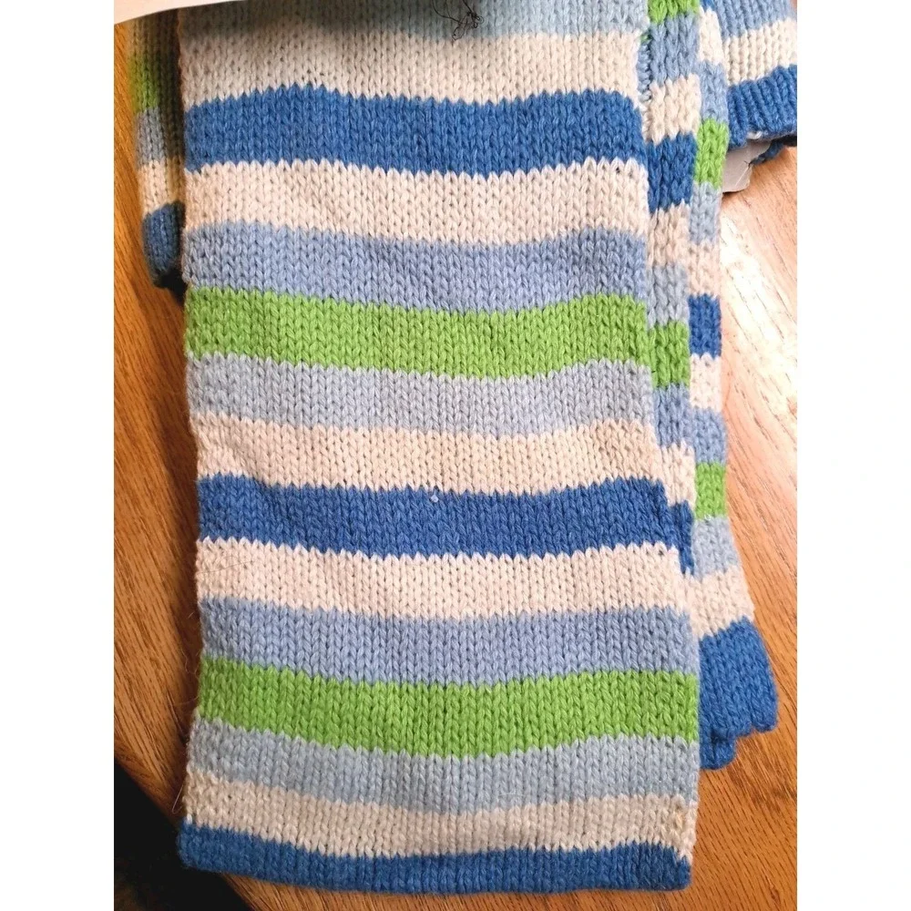 Girl Connection 2 Piece Gat Scarf Wool Blend One Size New